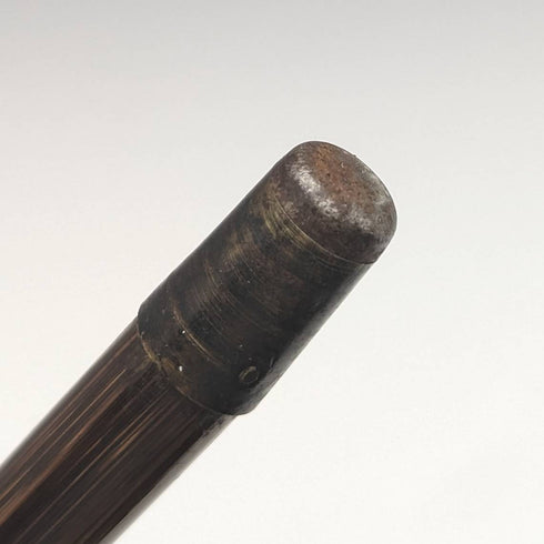 1919年 英国アンティーク 紳士用 細身軽量ステッキ 杖 曲がりハンドル 91cm